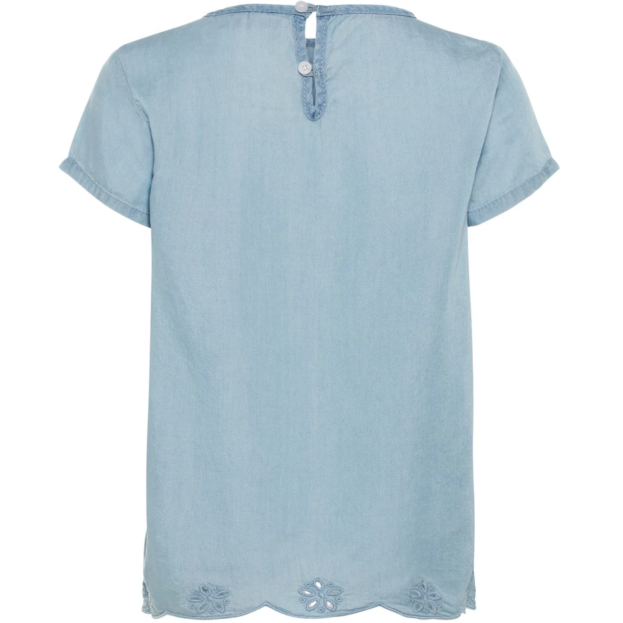 name it Girls T-Shirt Akkamma light blue denim