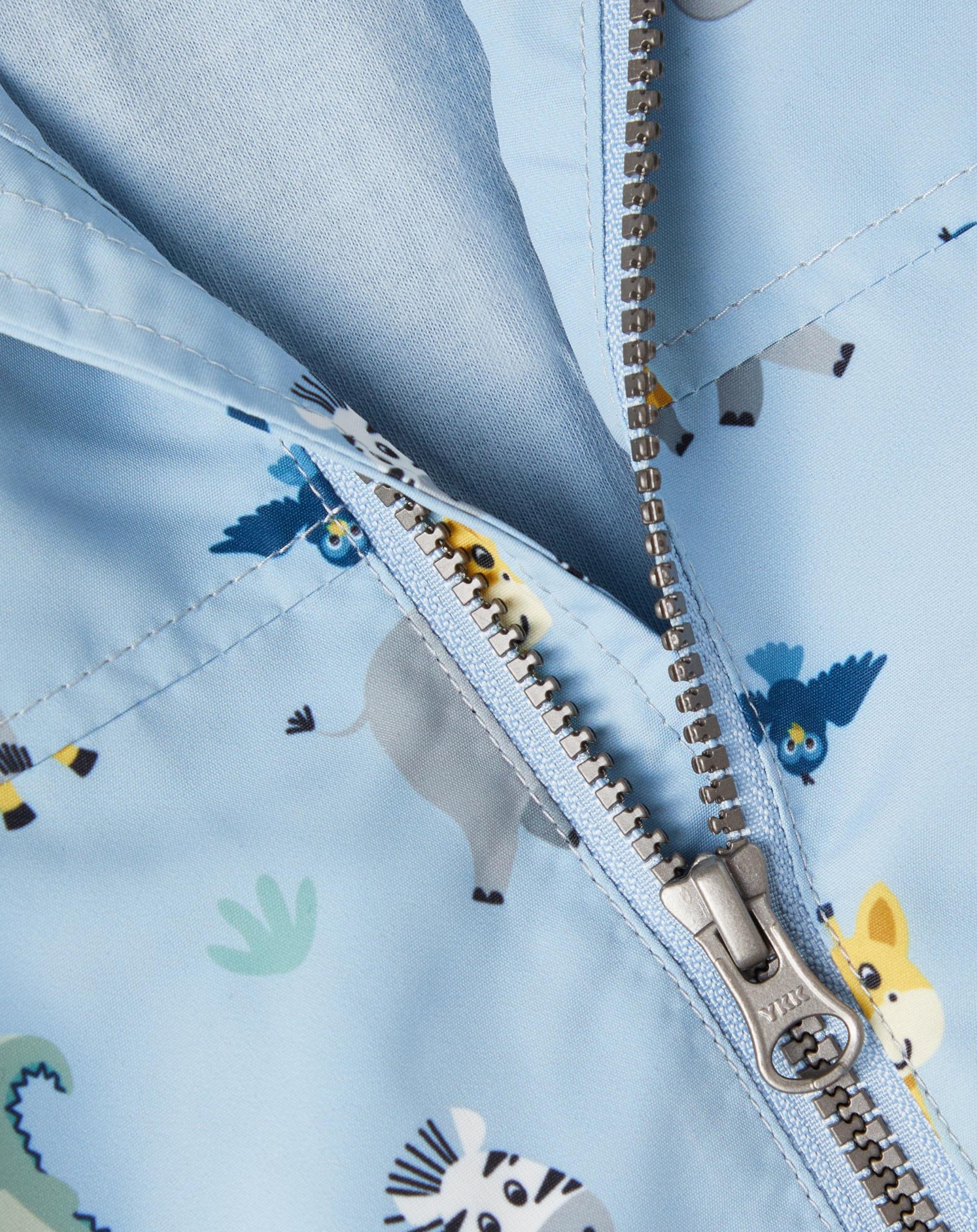 Jacke NBMMAX SAFARI ANIMALS in blue fog
