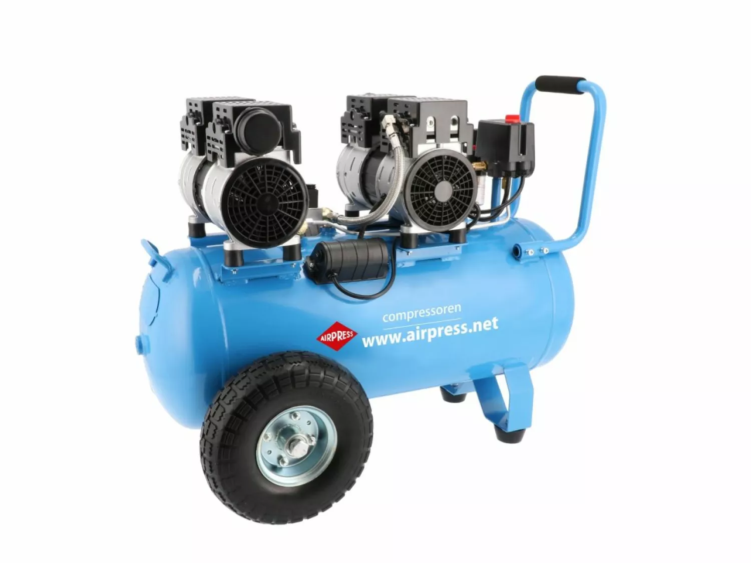 Airpress LMO 50-270 Compressor - Olievrij - 1,5 kW - 8 bar - 256 l/min - 50L