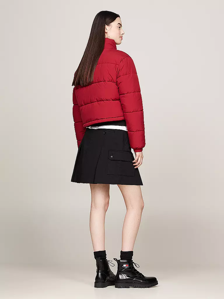 TOMMY JEANS Steppjacke rot