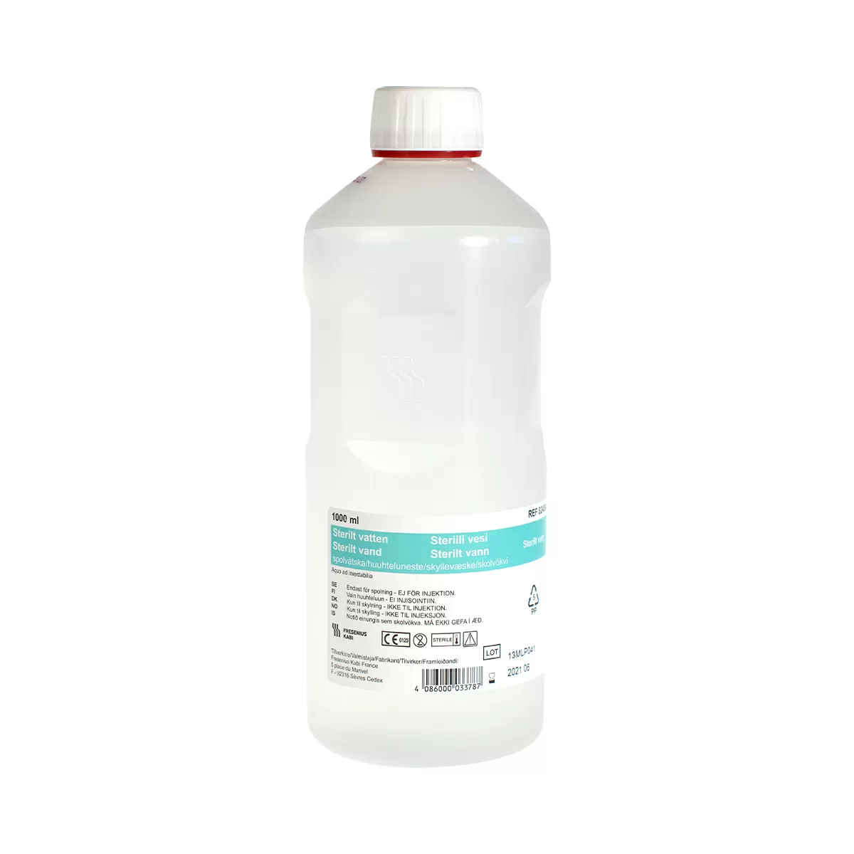 Sterilt vand skyllevæske - 1000 ml