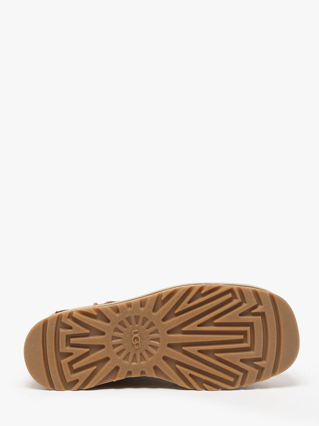Bottes semelle compense en cuir UGG