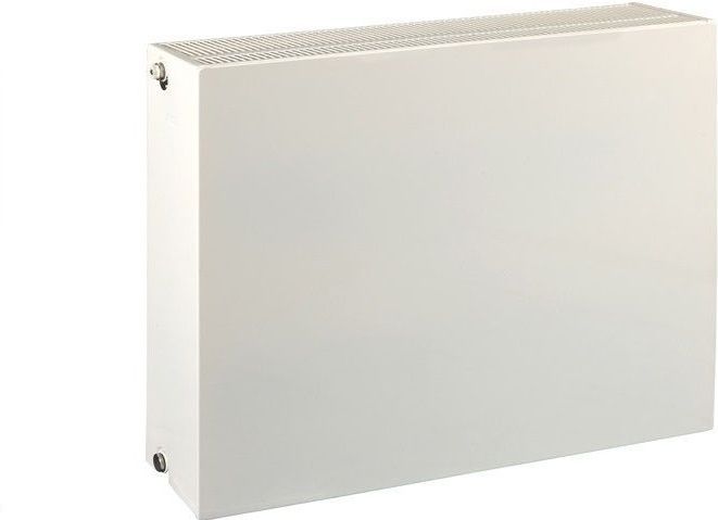 ECA 40x160 cm Type 33 - 3678 Watt - ECA Paneelradiator Compact 8 vlakke voorzijde - Wit (Ral 9016)