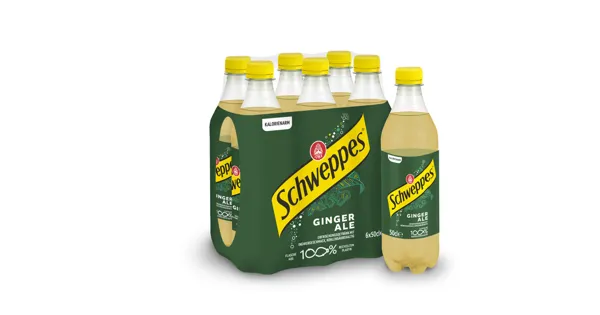 Schweppes Ginger Ale 6x50cl