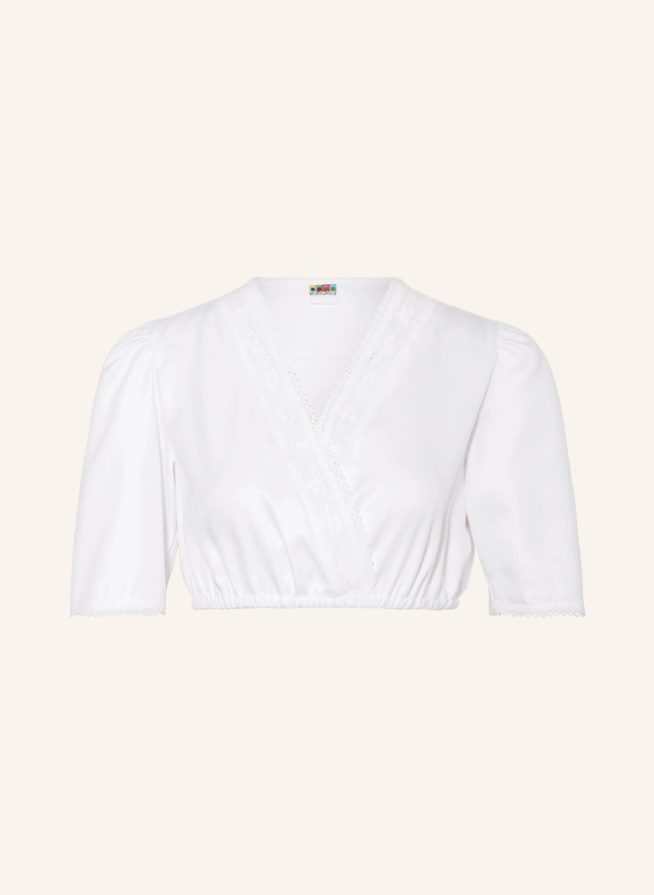 BERWIN & WOLFF Dirndlbluse mit Häkelspitze