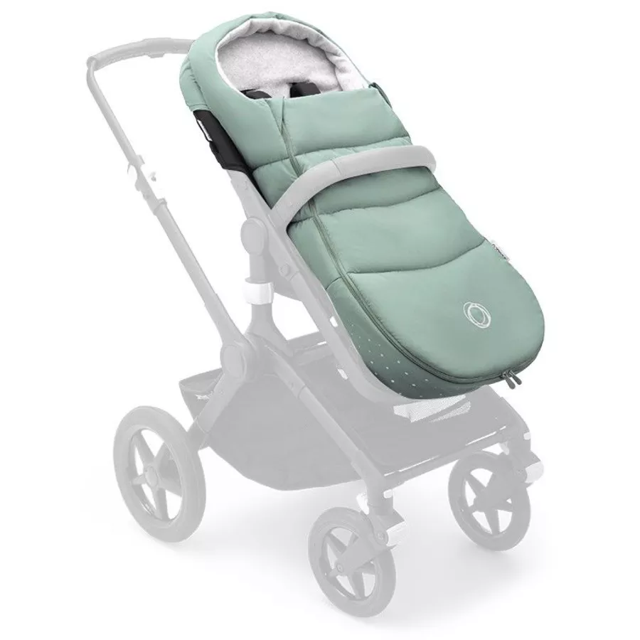 bugaboo Kinderwagen Dragonfly Complete BlackForest Green, Essential Bundle