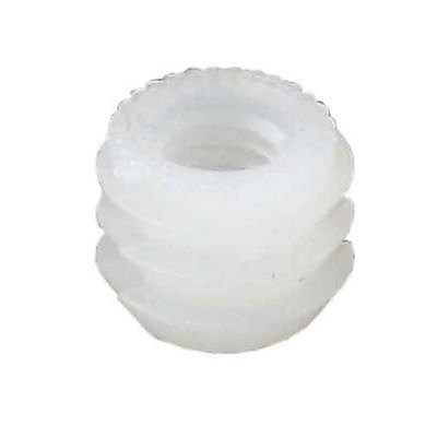 4 écrous inserts Plastique ø8 mm x L. 8 mm
