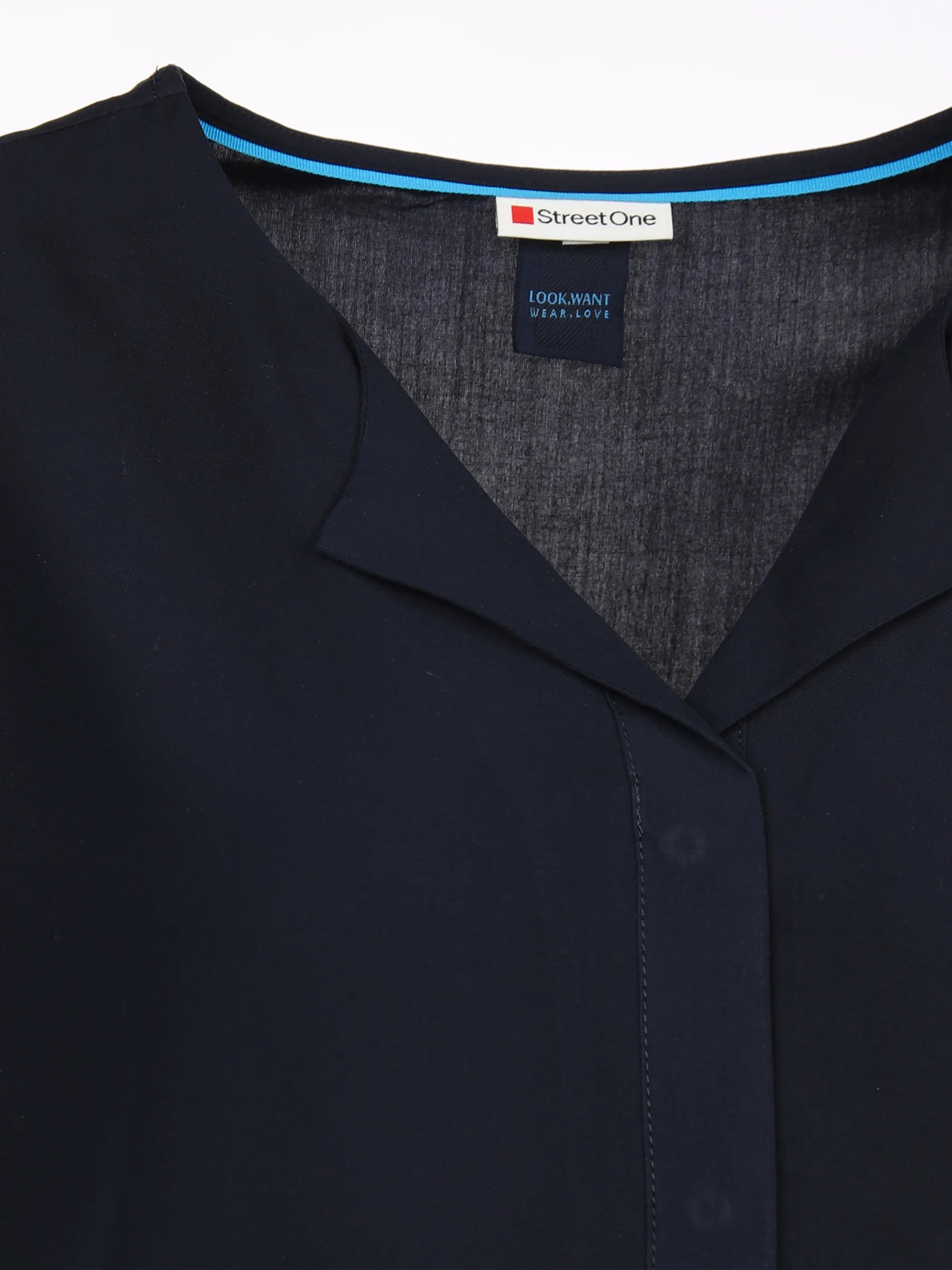 Damen Oversize Schlupfbluse