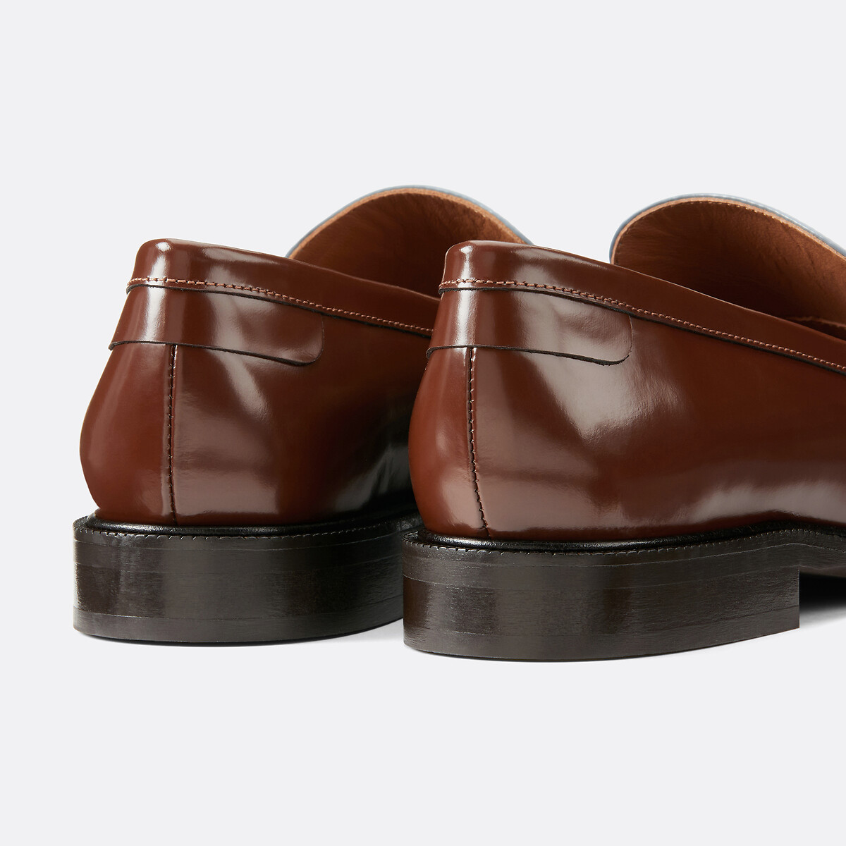 COLEÇÕES LA REDOUTE<br>Mocassins tricolores de pele