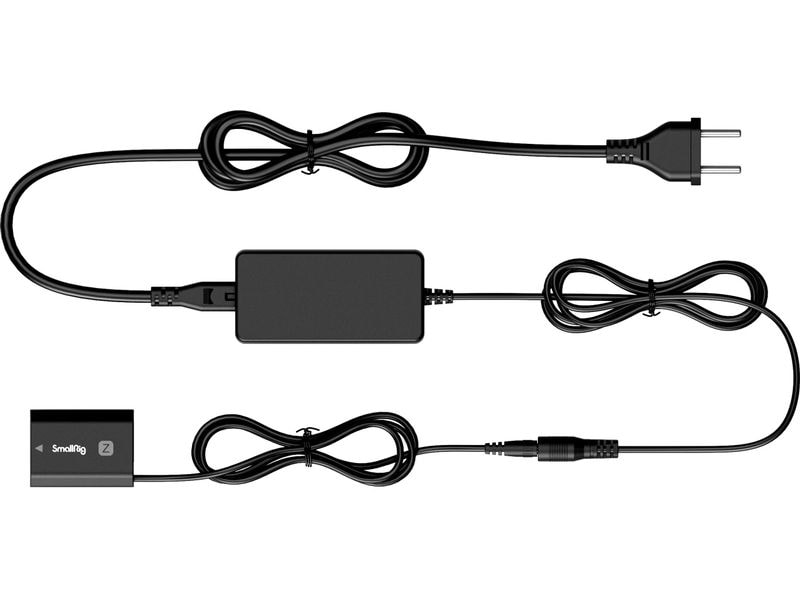 Smallrig Digitalkamera-Akku NP-FZ100 (EU-Standard) Dummy-Batterie mit Netzadapter
