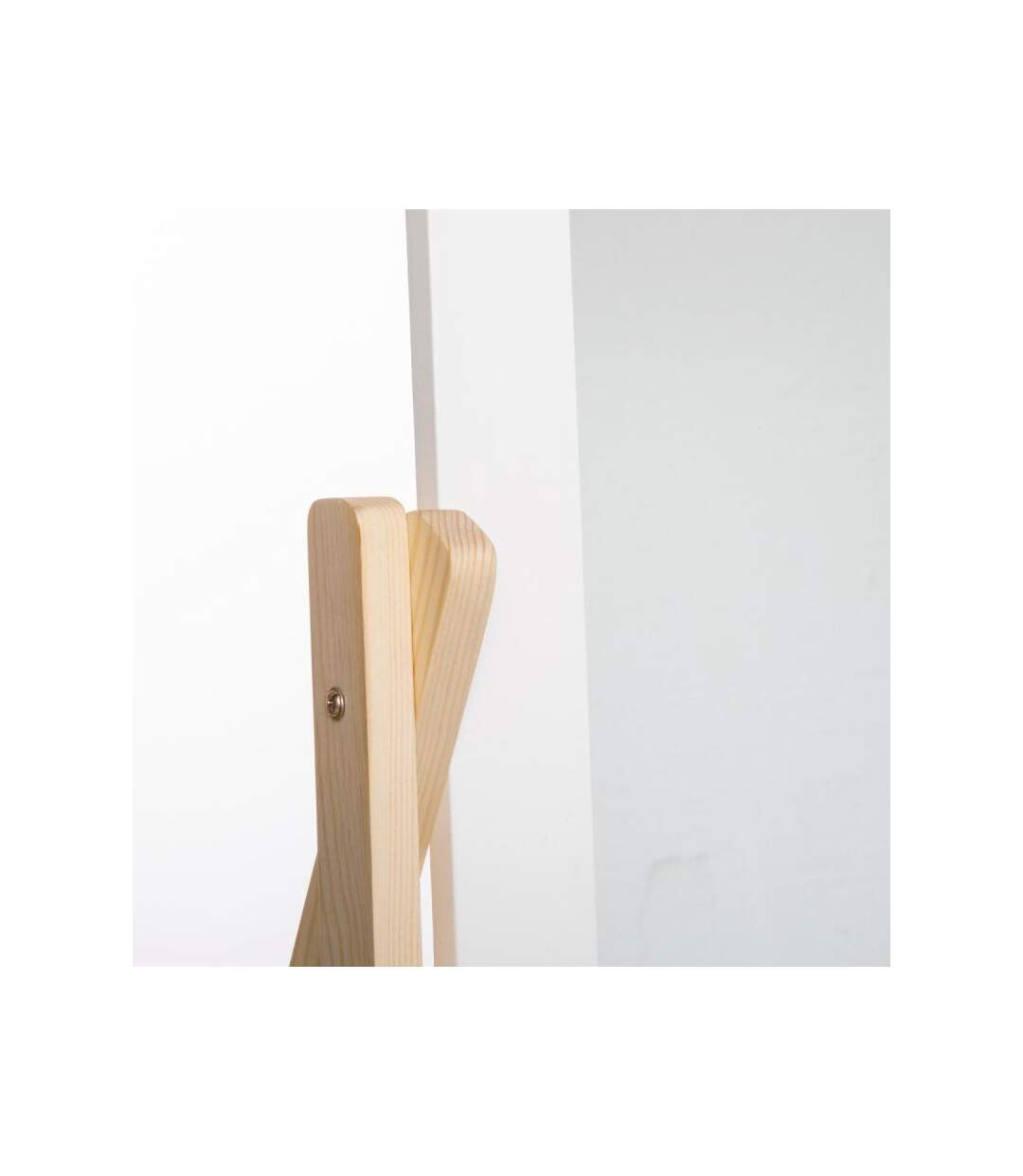 Miroir & Tablette Enfant A Poser 102cm Blanc