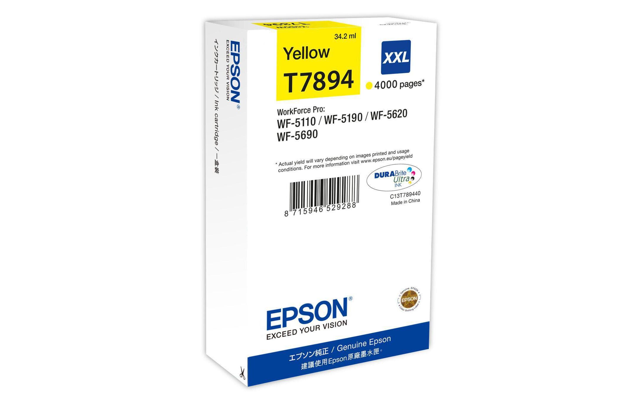 Tinte C13T789440 YellowTinte, schwarz