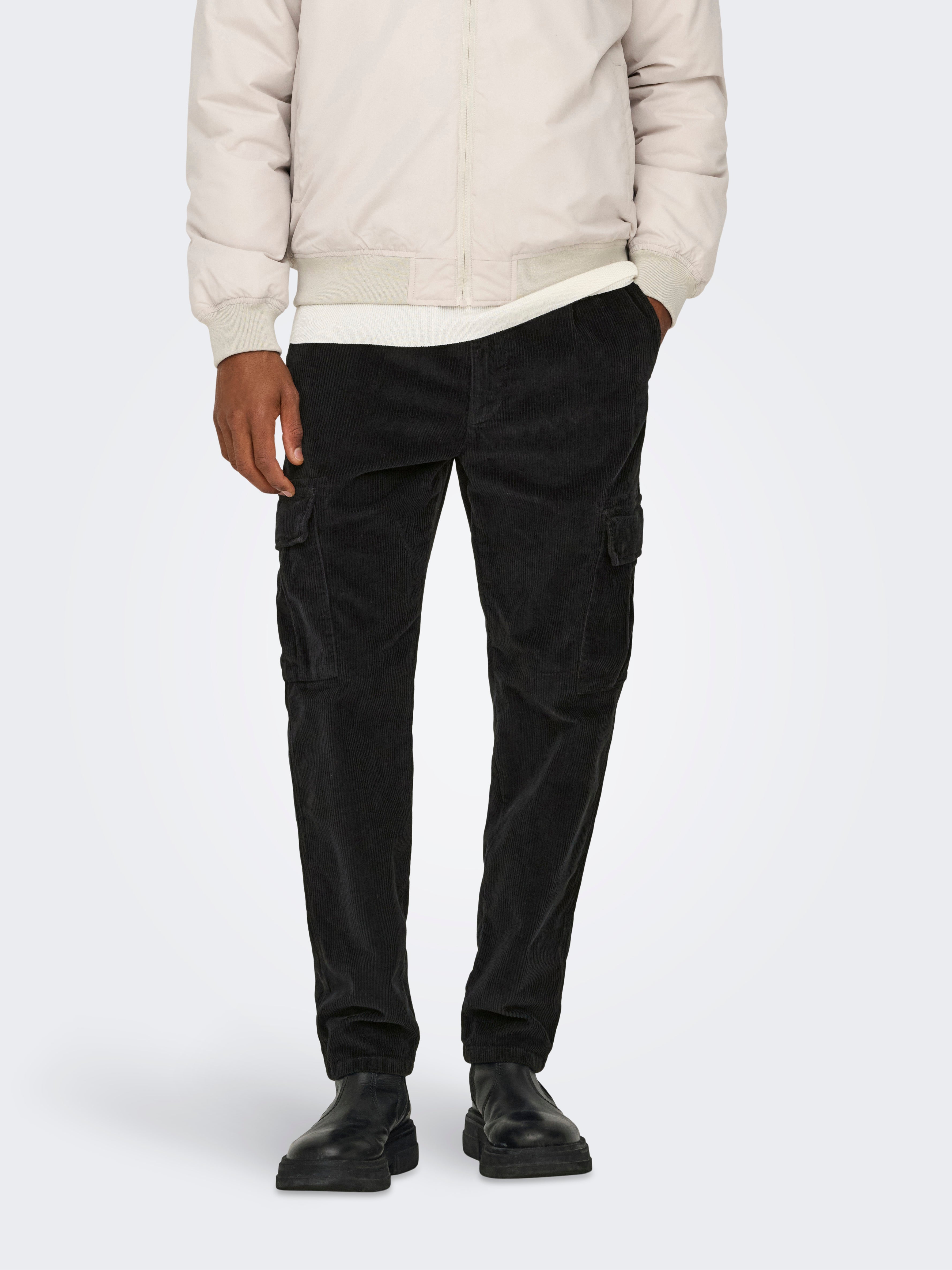 ONSLOU Verjüngt Hose Black