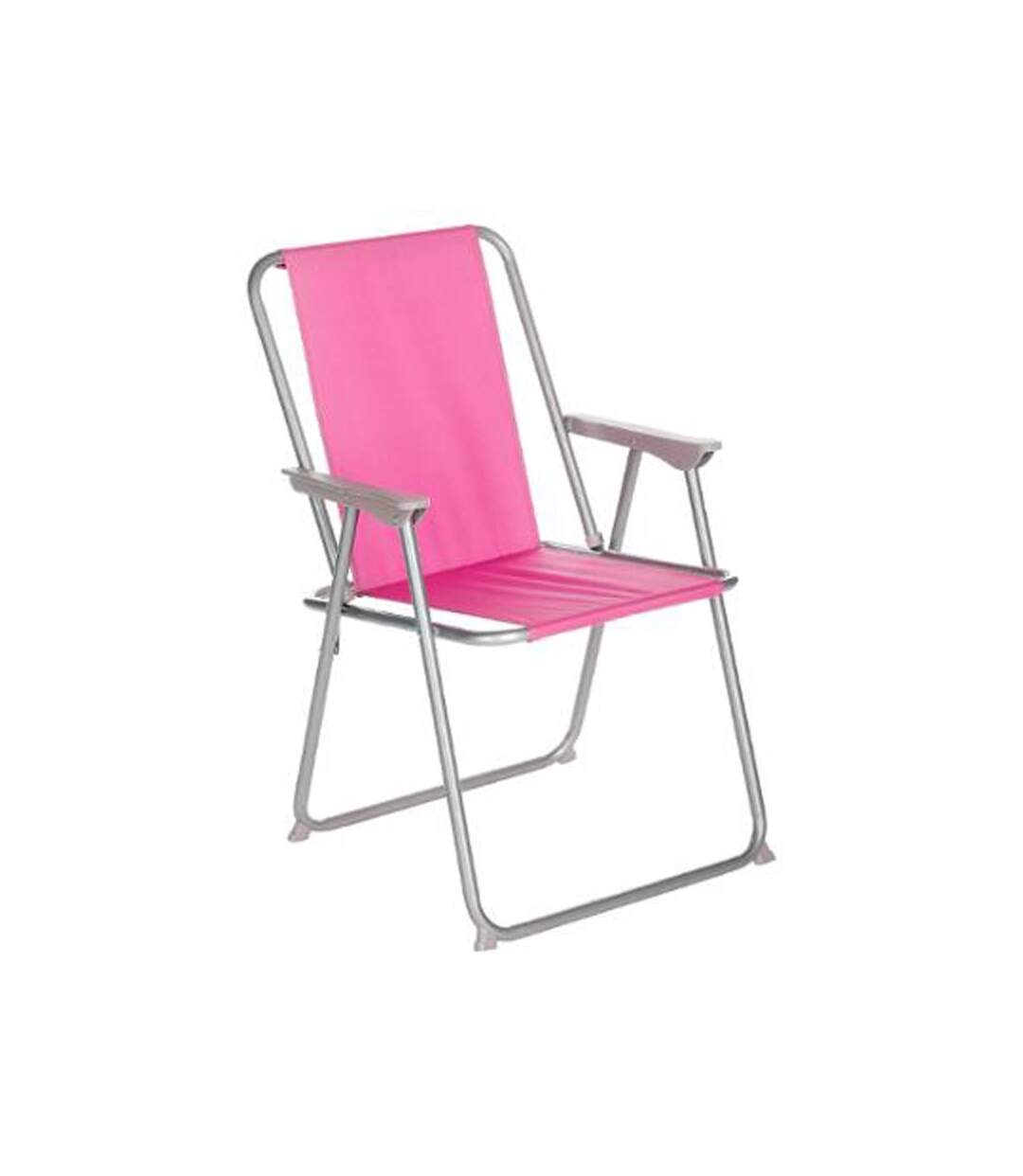 Lot de 6 Chaises de Camping Pliantes Grecia 74cm Rose