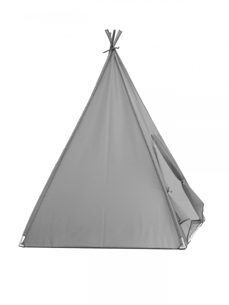 Tenda infantil tipo tipi | Dobrável | Impermeável | Cinza | Indiana | Mobiclinic