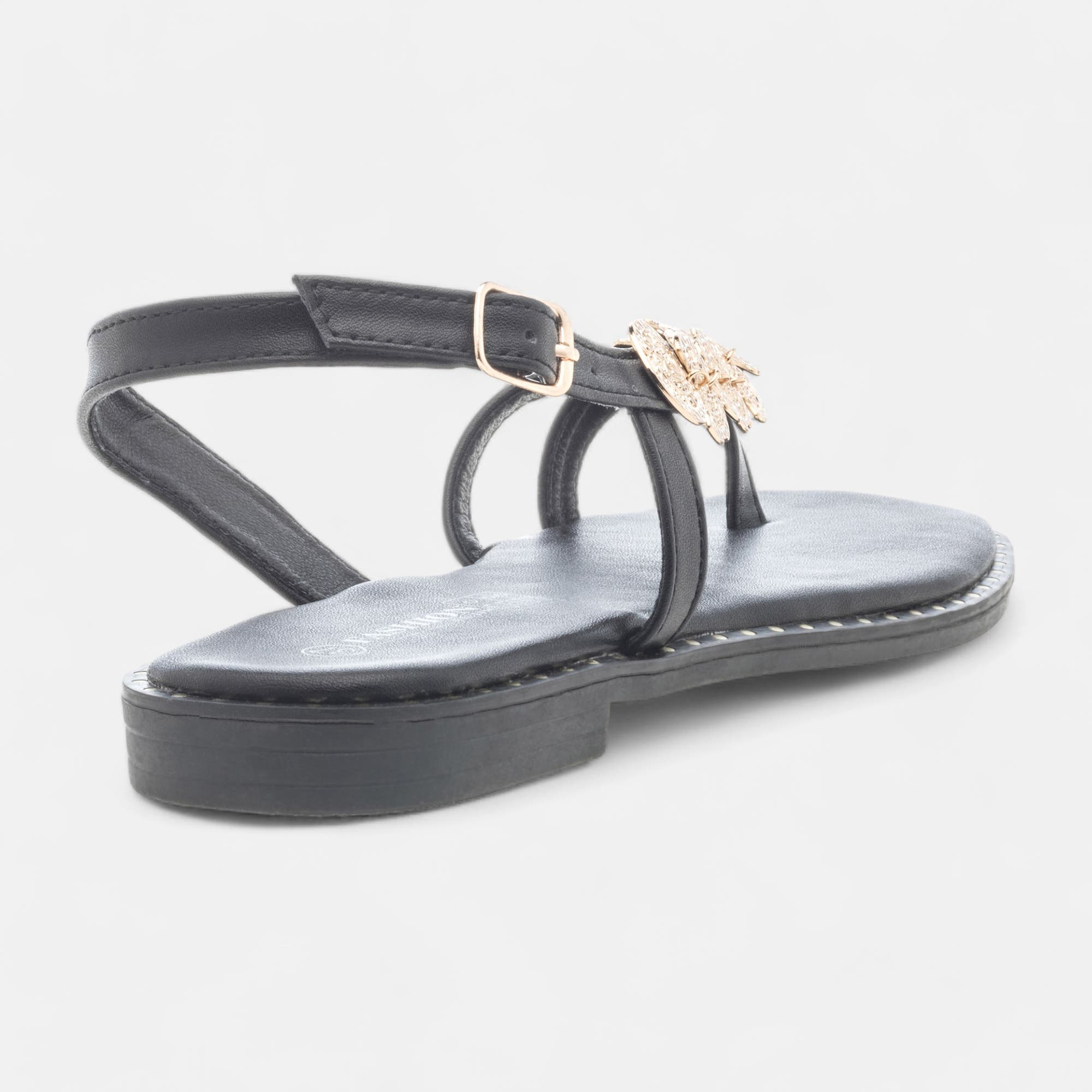 Nu-pieds Femme noir