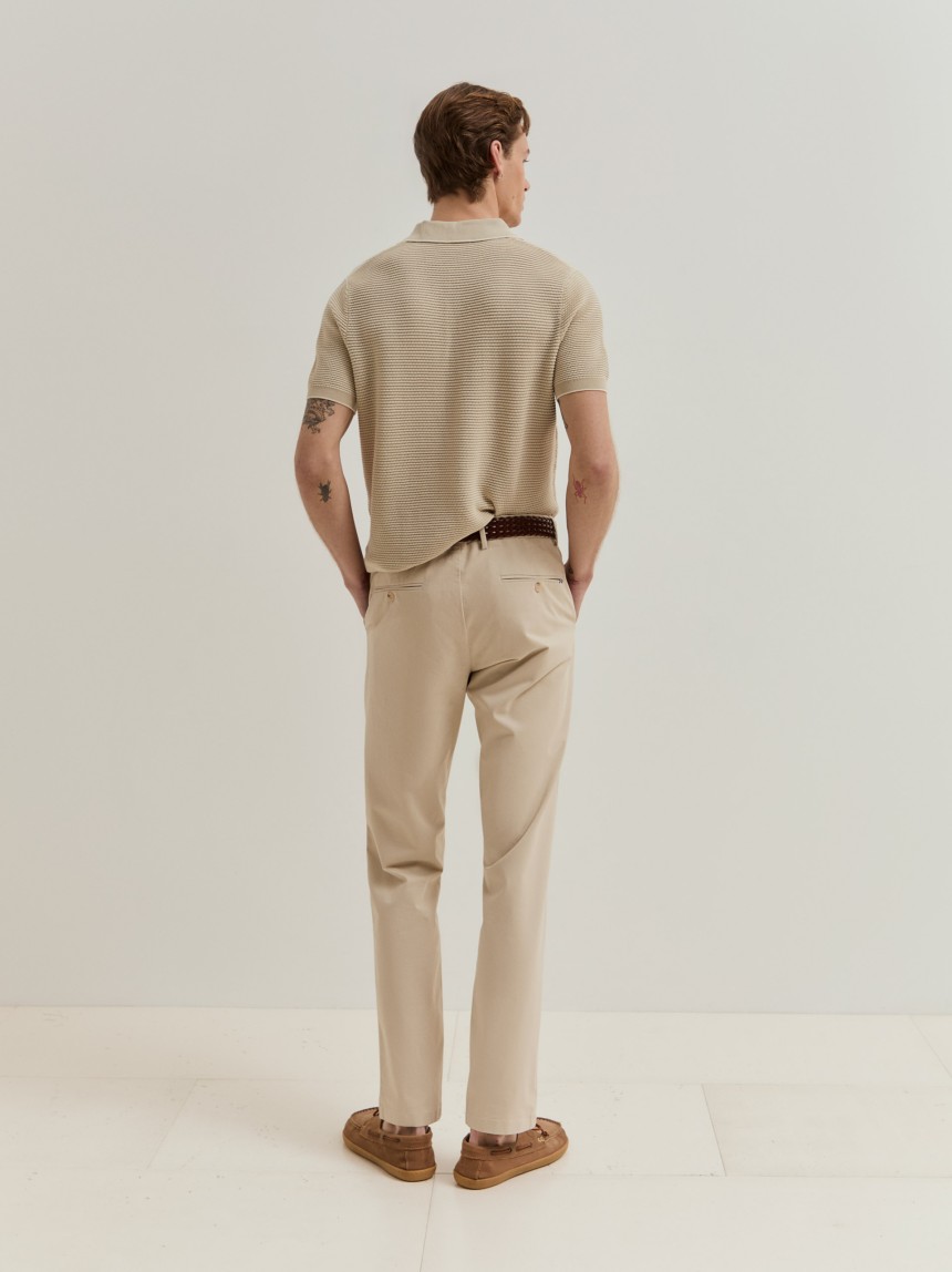 Calças chino slim fit