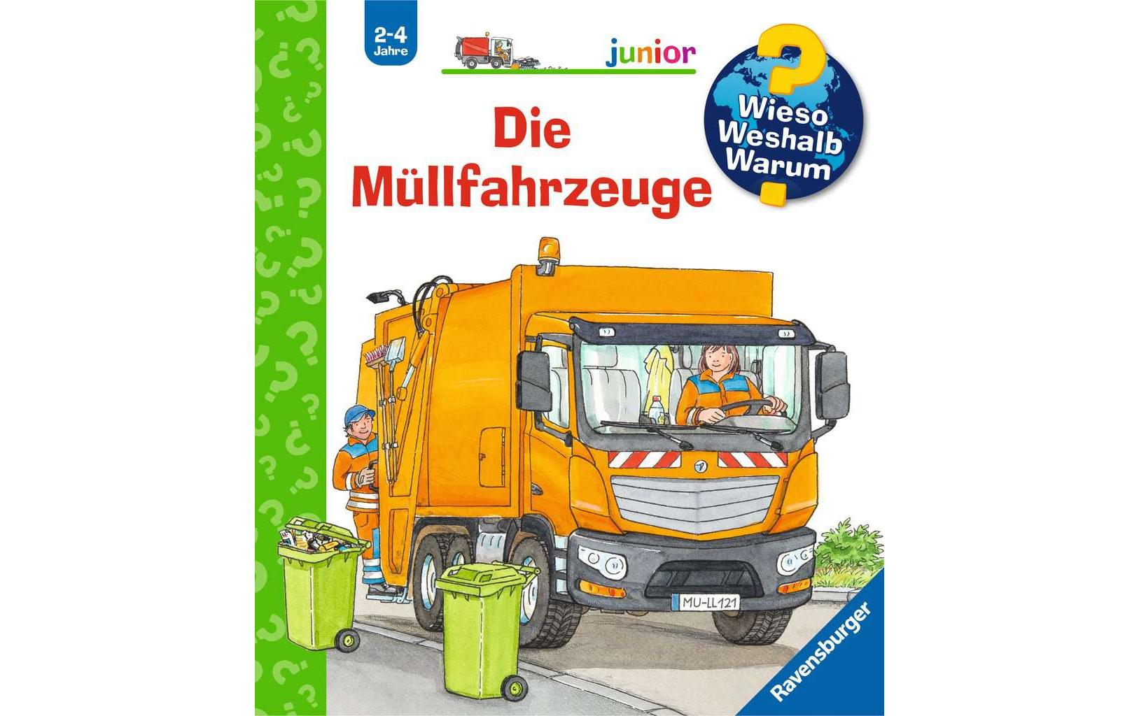 Kinder-Sachbuch WWW Die MüllfahrzeugeDie Sachbuchreihe für Kinder von 2 bis 4 Jahren