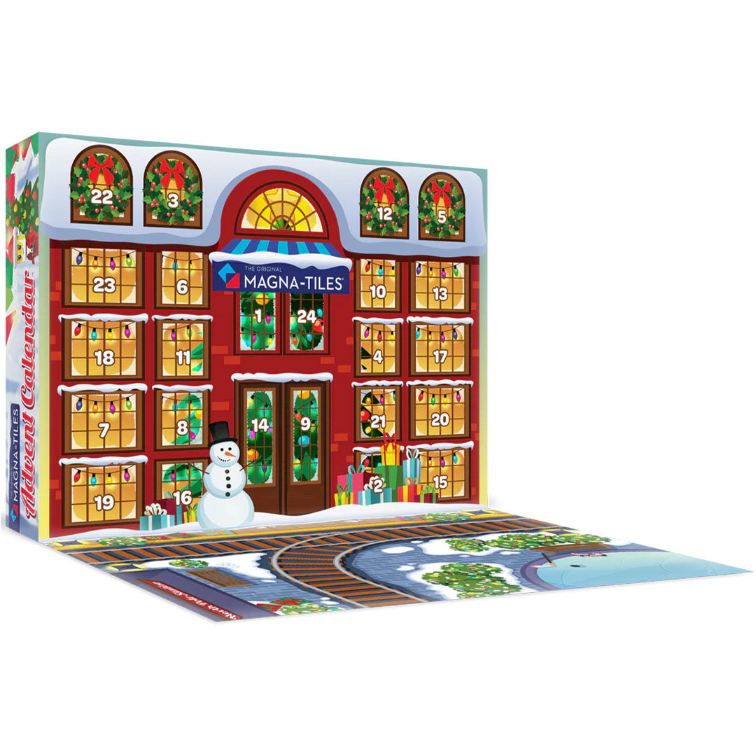magna-tiles magnetische tegels micromags adventskalender - 34st