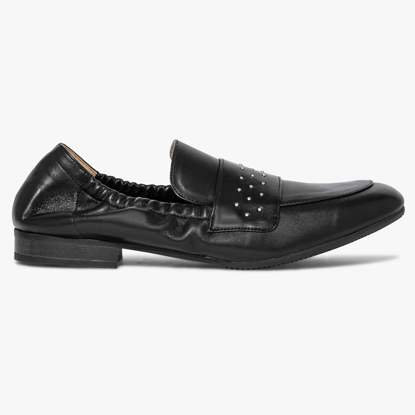 Bocage Mocassins en Cuir Aissa noirs