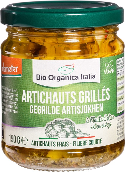 Bio Organica Italia Artisjokken Gegrild (190 gr)