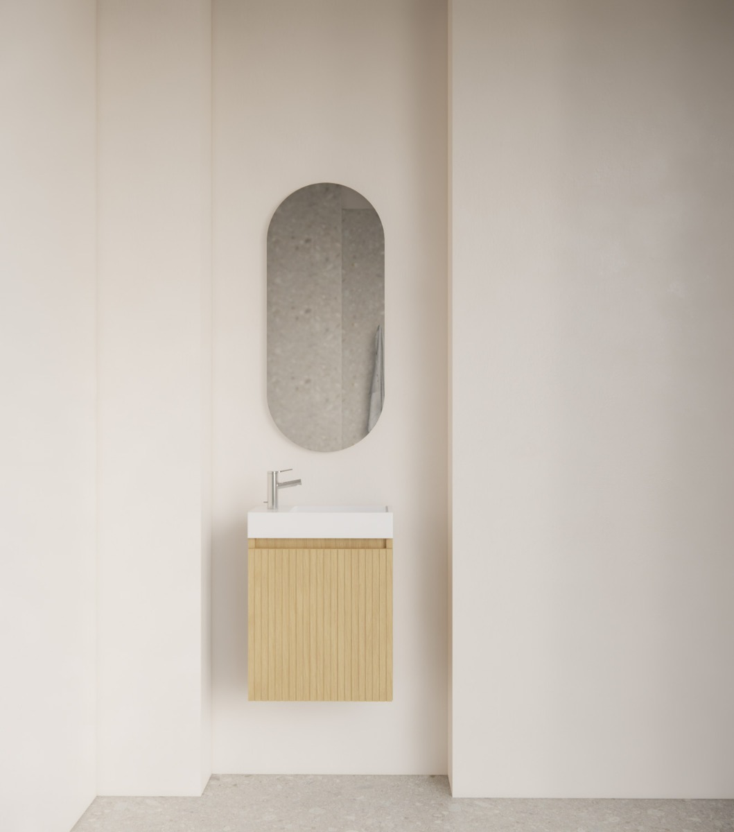 Gliss Design Iris toiletspiegel 35x80cm