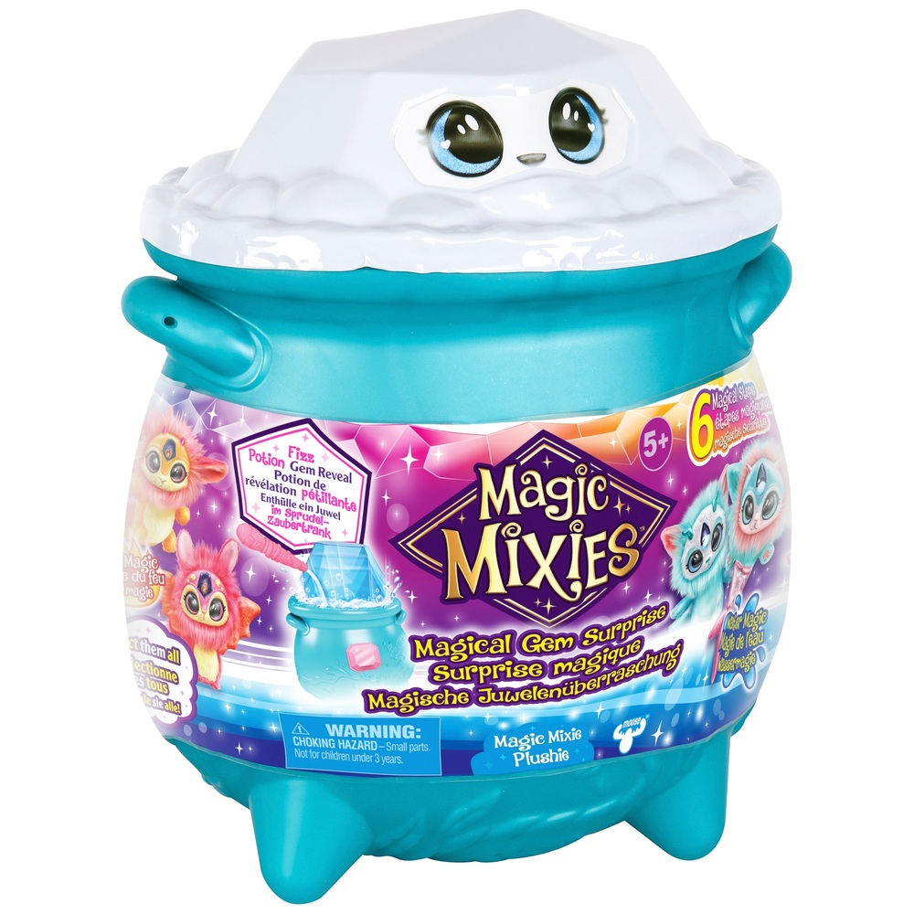 Magic Mixies Magischer Edelstein-Überraschungskessel - Wassermagie-Sortiment