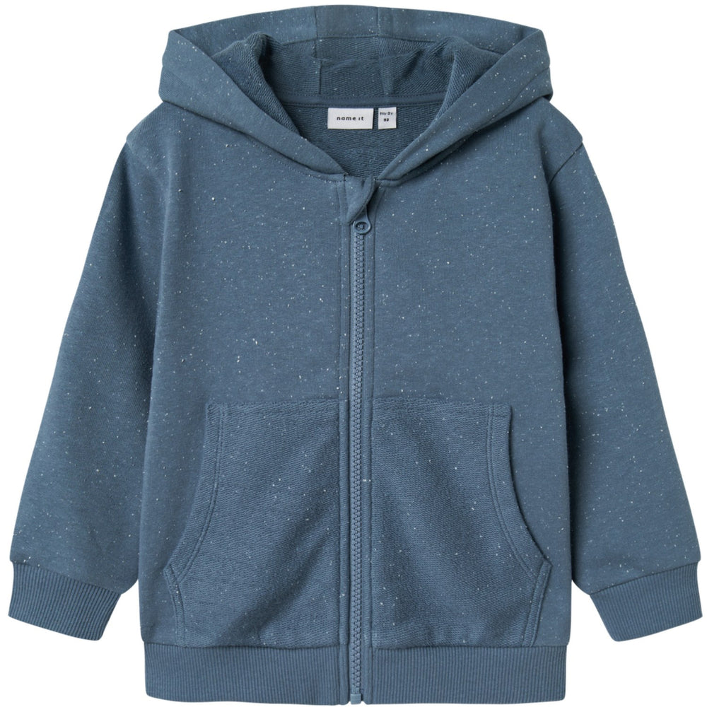 Køb Name It Blue Mirage Jamie Regular Sweat Cardigan