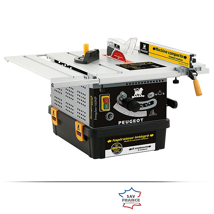 Scie sur table Peugeot Energysaw-165ASP 1200W