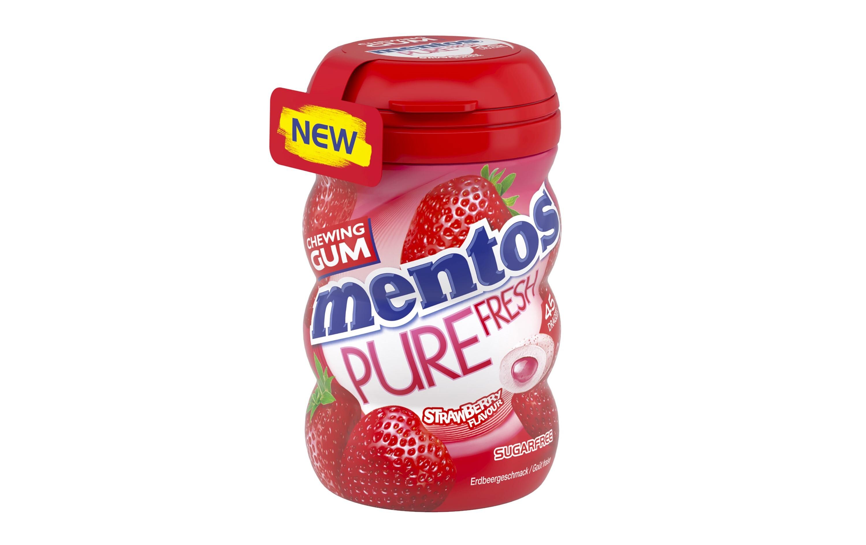 Kaugummi Pure Fresh Strawberry 90 gKaugummi ohne Zucker