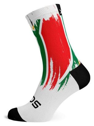 Paire de Chaussettes - SA Splash White Crew Socks  - Afrique du Sud