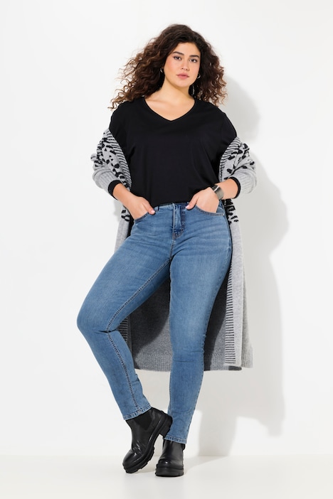 Jeans Sarah, schmales Bein, Komfortbund, Stretch