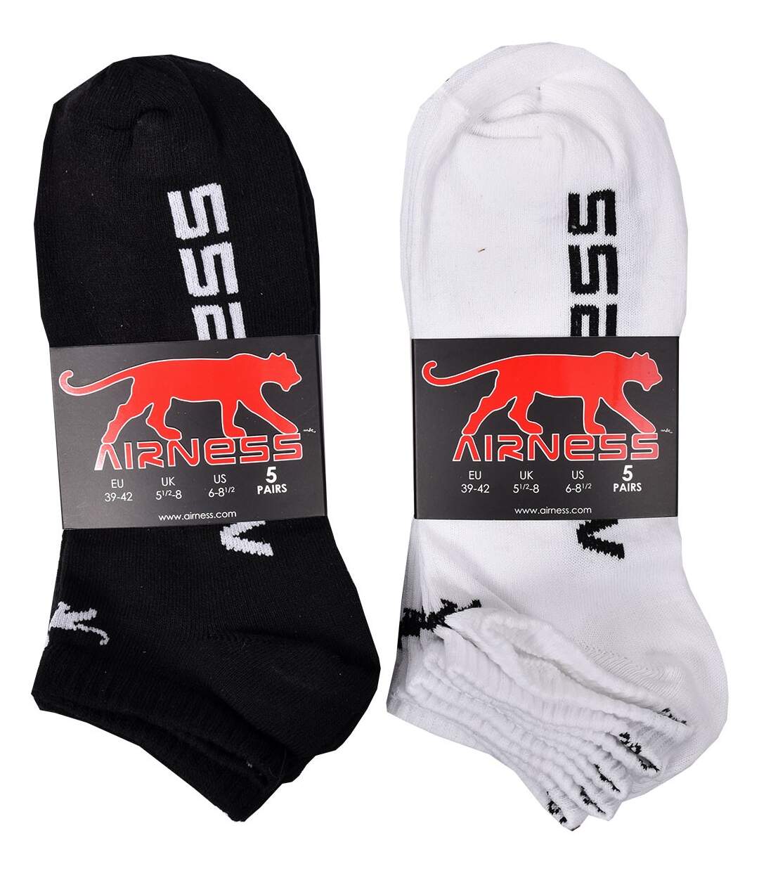 Chaussettes Homme AIRNESS Qualité et Confort-Assortiment modèles photos selon arrivages- Pack de 10 Paires SNEAKERS 21482