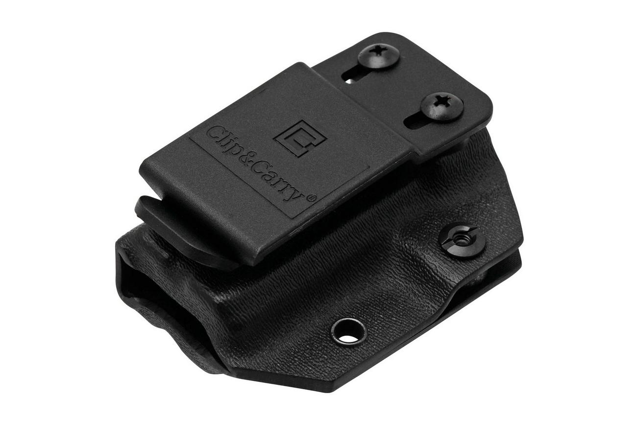 Clip And Carry Kydex Sheath Leatherman Wingman, Sidekick, Rebar, Rev, Black LWING-BLK riemholster