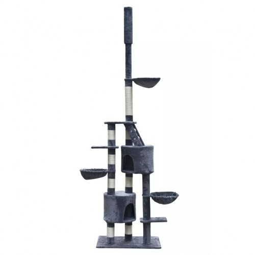 Arranhador XL para gatos, cinza