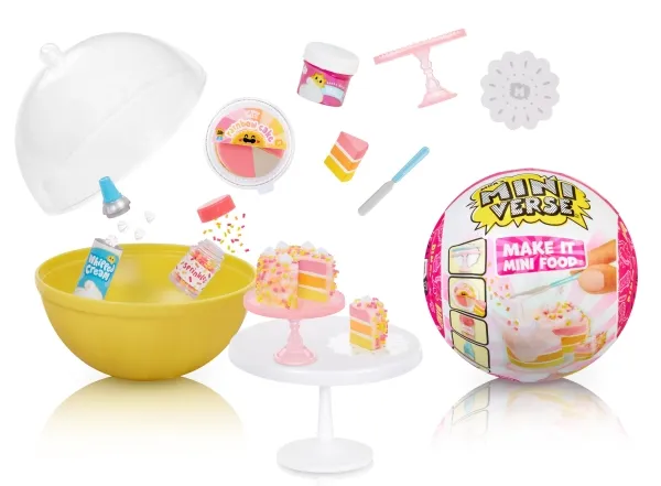 MGA's Miniverse Make It Mini Foods: Diner PDQ S3B Assorted