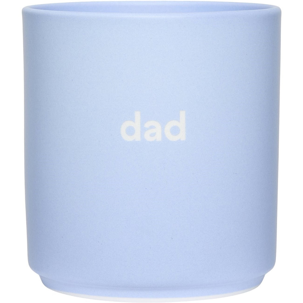 Køb Design Letters Blue VIP Favourite cup - DAD Collection