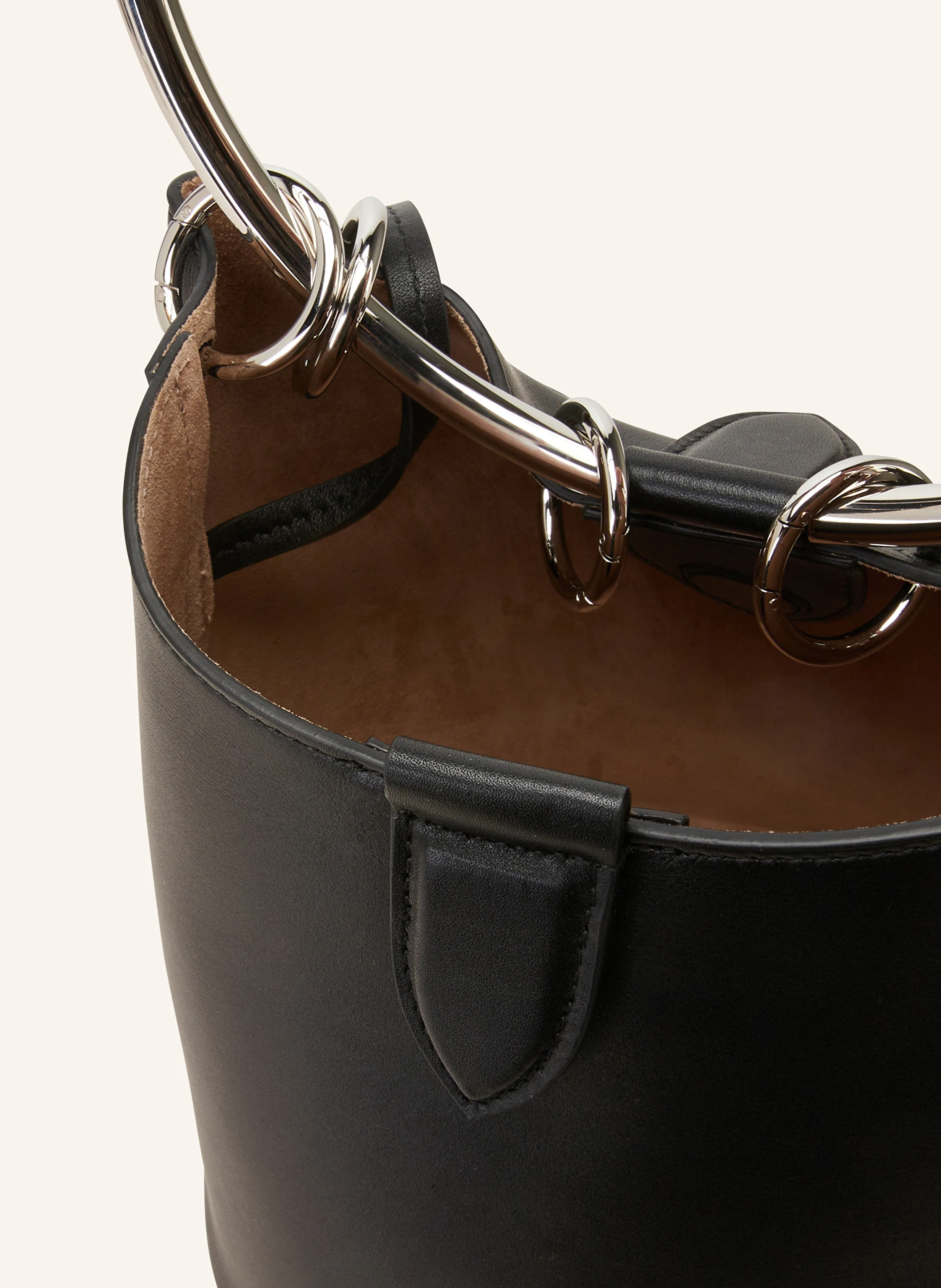 ALAÏA Handtasche RING MEDIUM mit Pouch