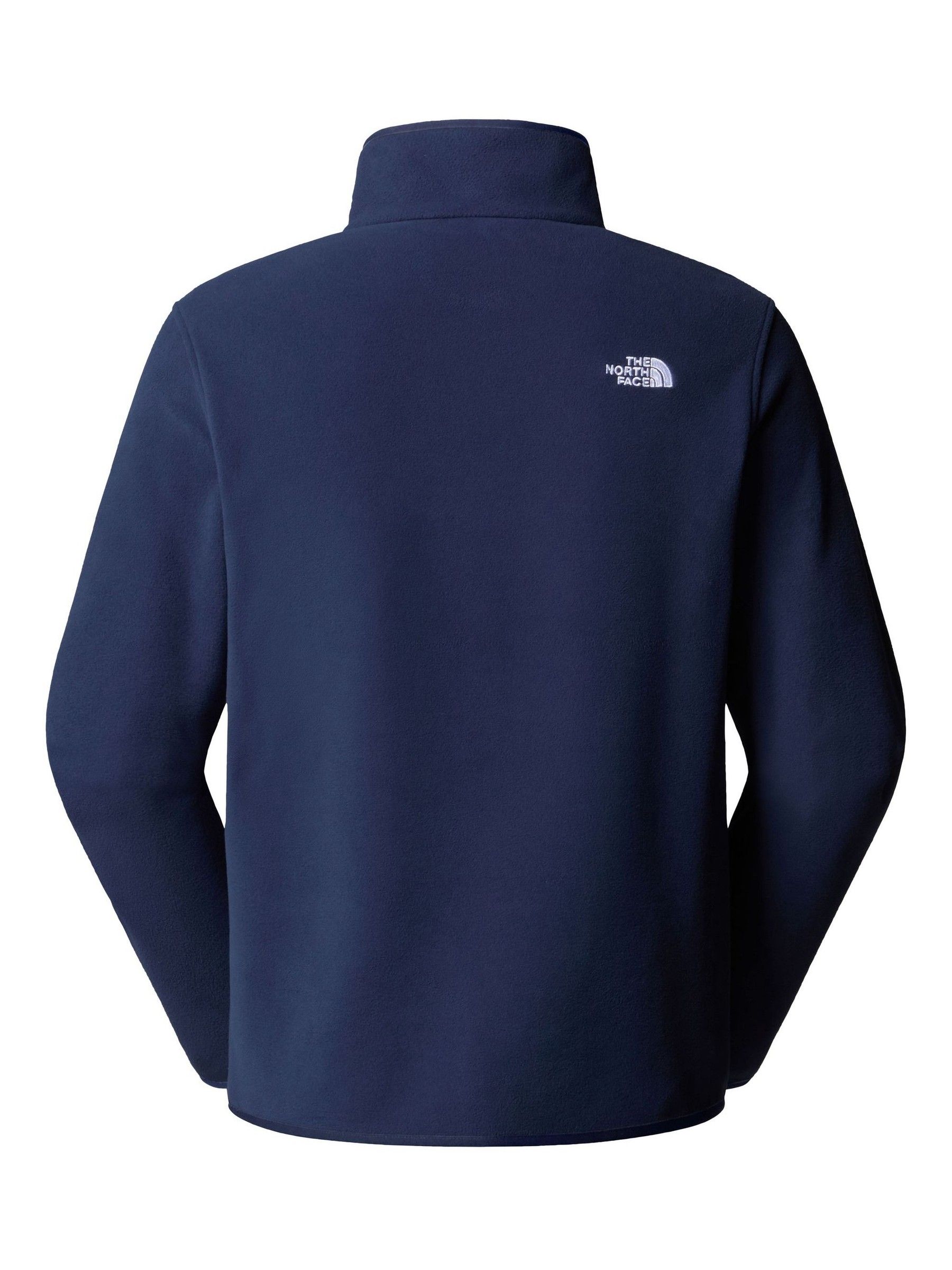 Marineblauw - The North Face® Glacier fleecetrui met korte rits