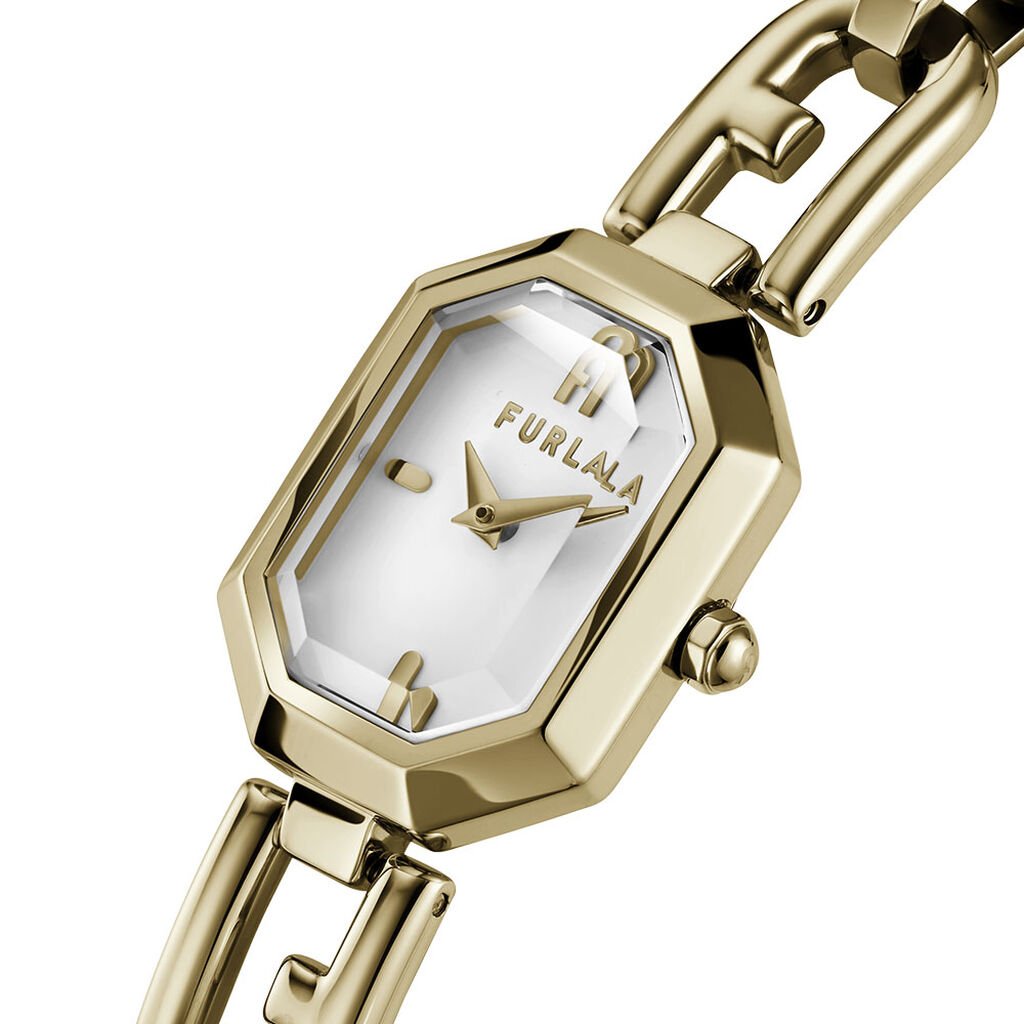 Montre Furla Octagonal Blanc