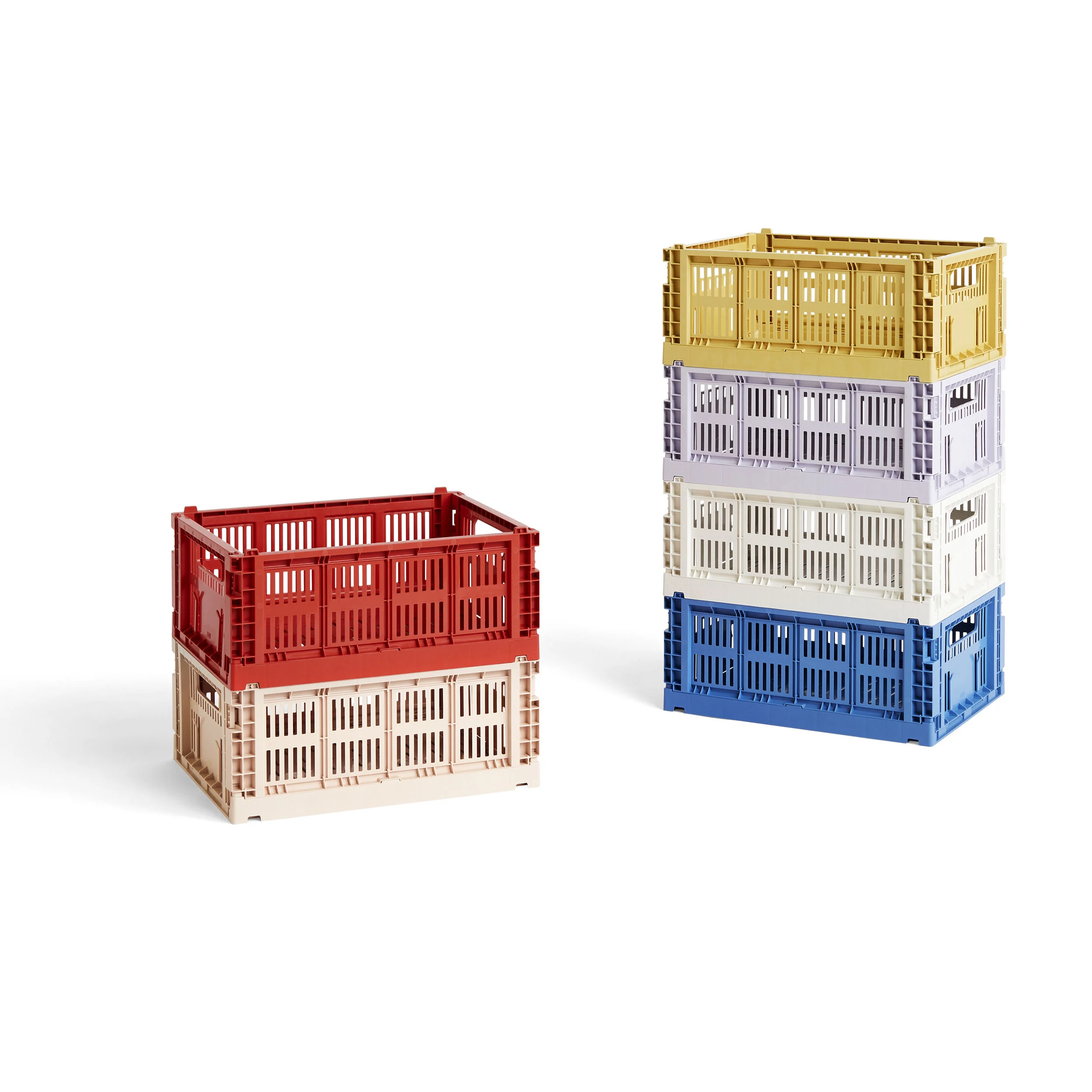 COLOUR CRATE - Panier | Jaune