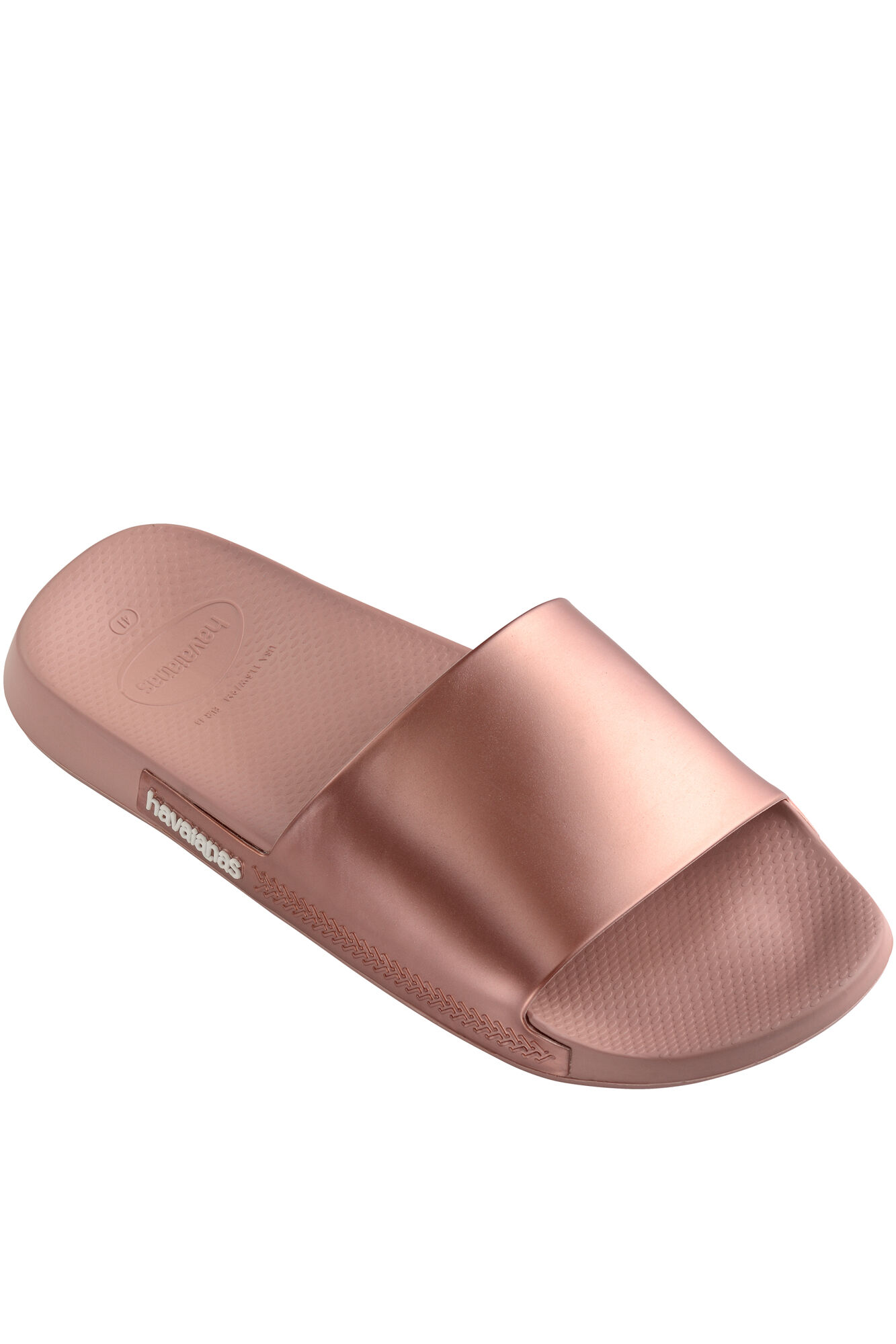 Chinelo Hav. Slide Classic Metálico - rosa