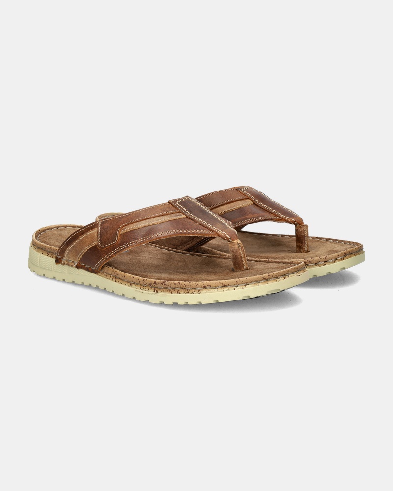 Nelson Slippers  - cognac