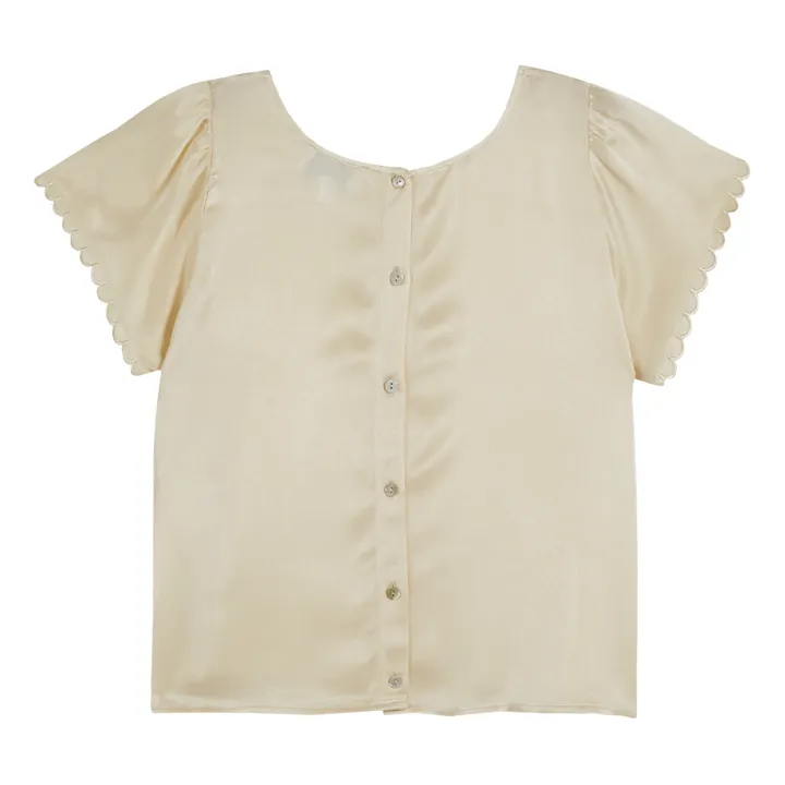 Emile et Ida Top Zophia - Collection Femme | Ivoire