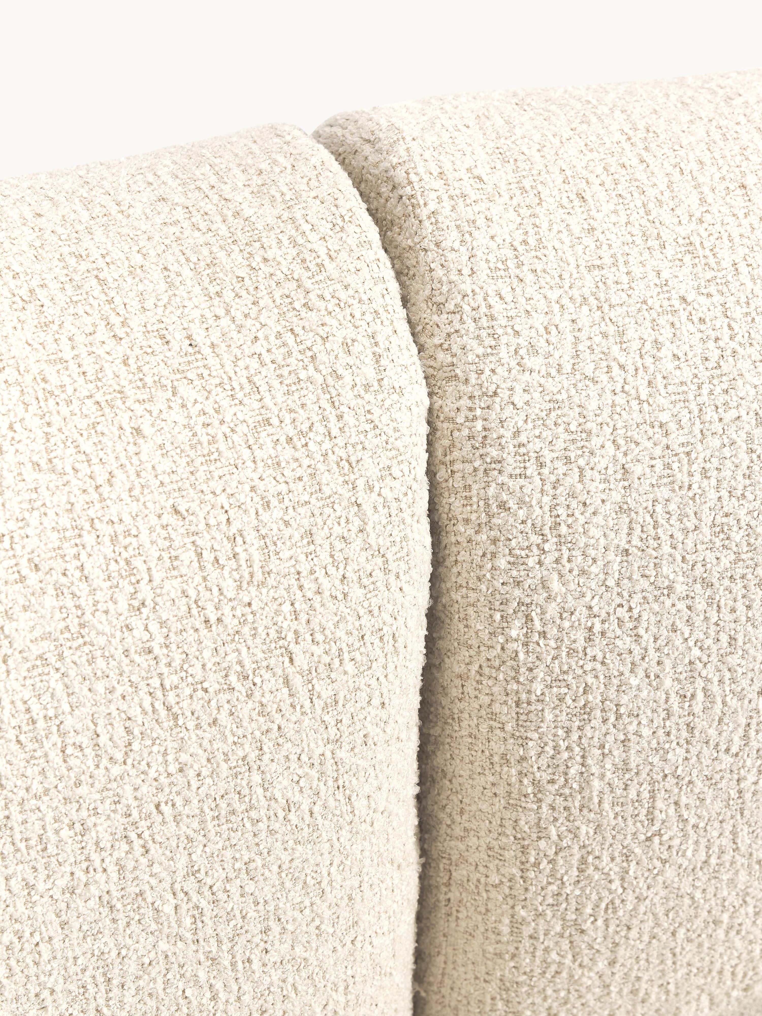 Modulaire XL chaise longue Sofia van bouclé stof