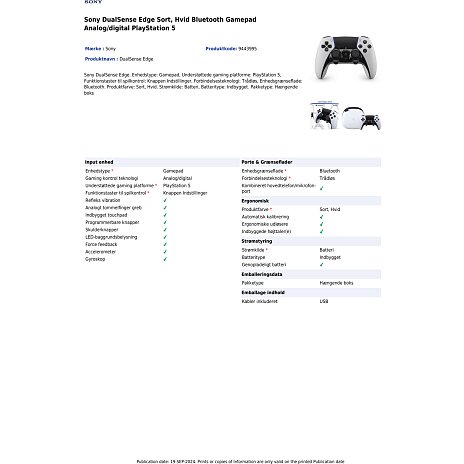 PS5 Dualsense Edge