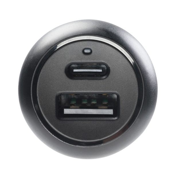 Vivanco - Biloplader 1xUSB-C PD / USB-A 2x24W
