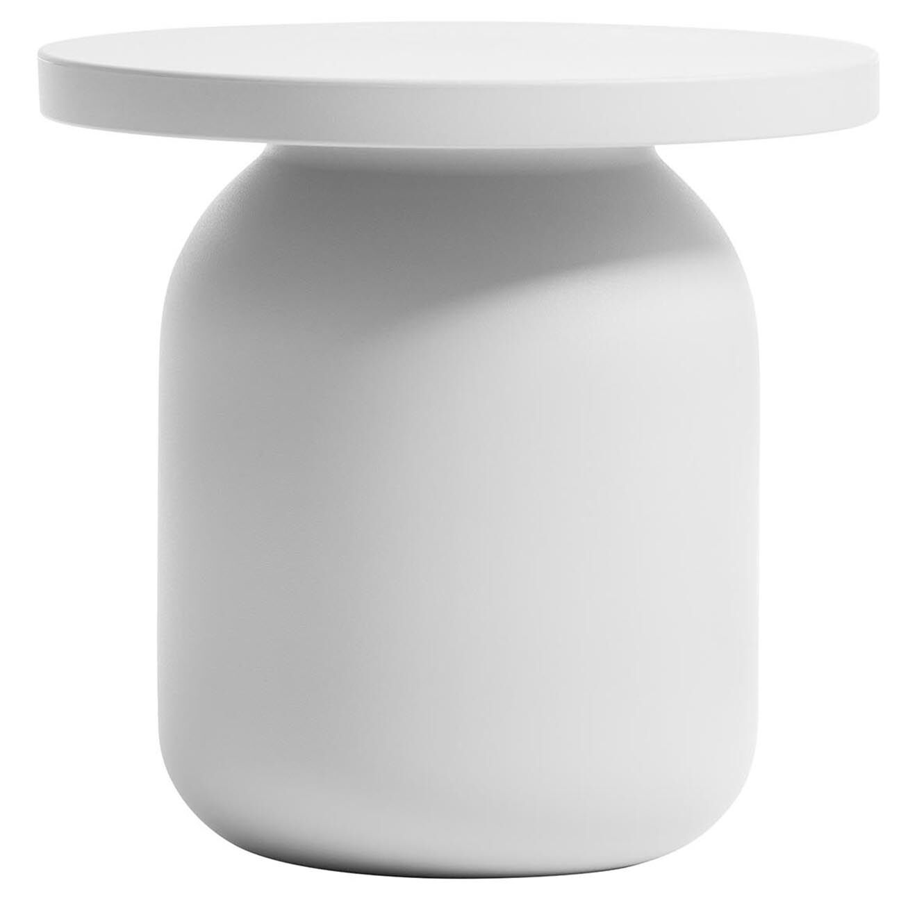 Serralunga Table Basse Juju Design par Garth Roberts blanc - 52x50x52 cm