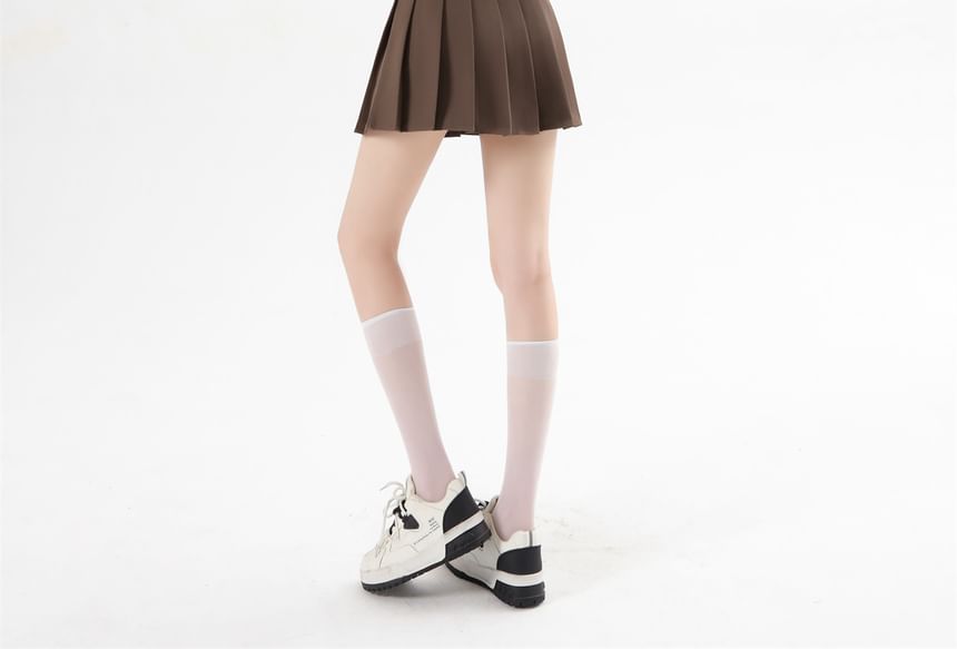 Fanoy - Hoge taille geplooide mini A-lijn rok (diverse ontwerpen)