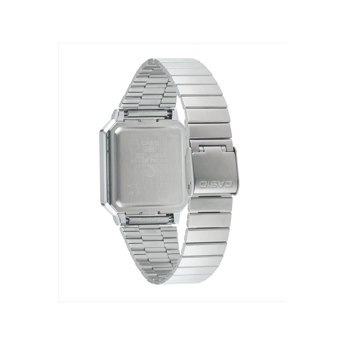 Montre Casio mixte résine bracelet acier